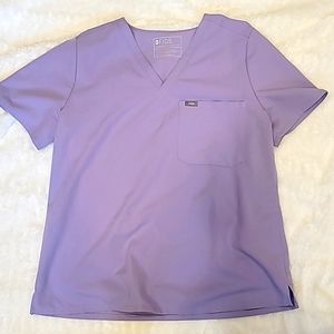 Figs Catarina One pocket top lavender xl